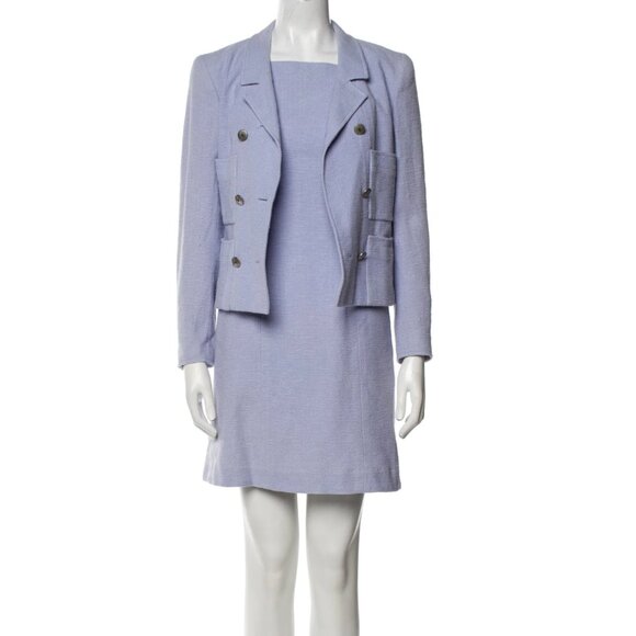 Chanel 1998 Spring Summer Lavender Dress Set / 38 - Picture 1 of 1